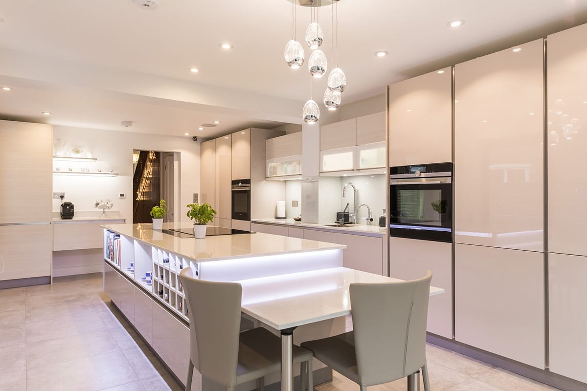 Cashmere Gloss Lacquer Kitchen Finish | Lead Wolf, Peterborough